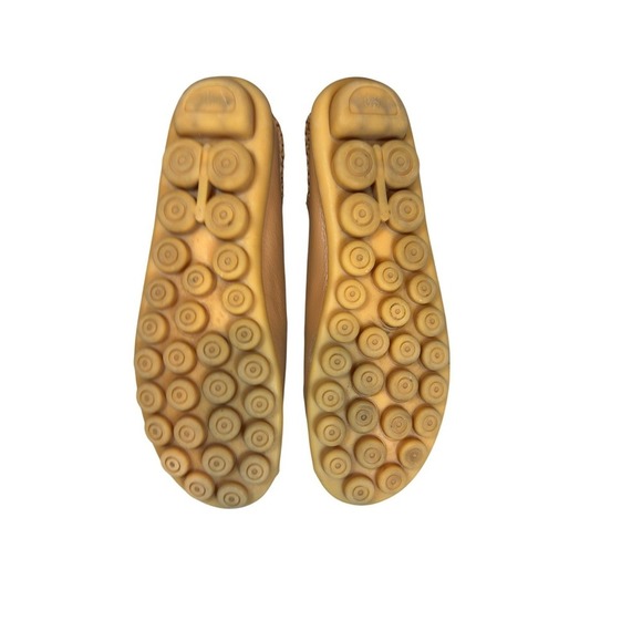 Venus Celia Camel Leather Moccasins Soft Sole Comfort Tan Loafers US 10.5 EU 43 - Picture 8 of 8